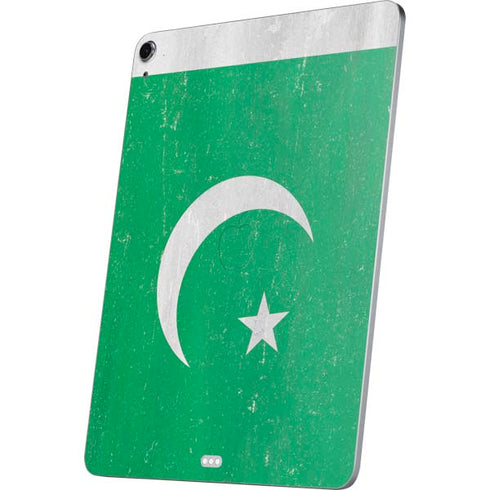 Pakistan Flag Distressed Apple iPad Air Skin